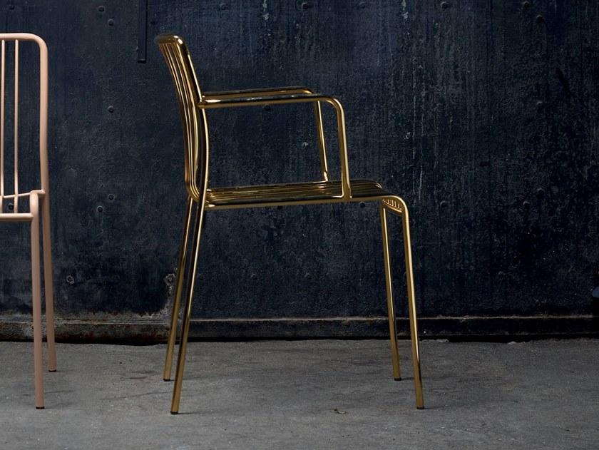 Quinti Sedute Стул садовый штабелируемый с подлокотниками Gilda sun-id-1394712 - Вид №6