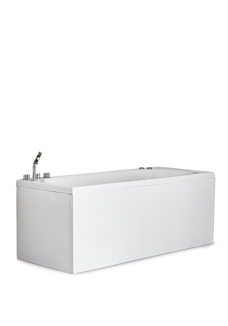 115 Массажная Ванна Relounge 160 Bronze Left + Bl  Noro  Белый 