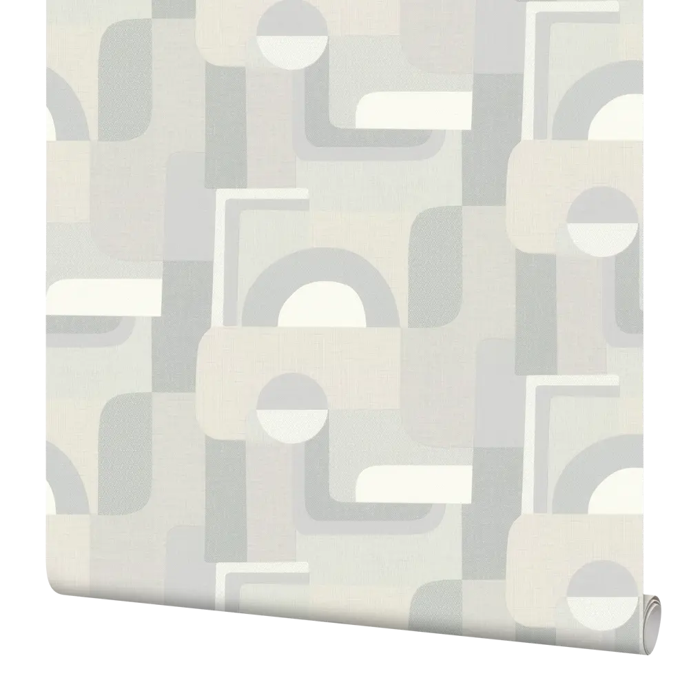 Palitra Home Modern - серые флизелиновые обои с абстрактным рисунком 89409472 STLM-1578174