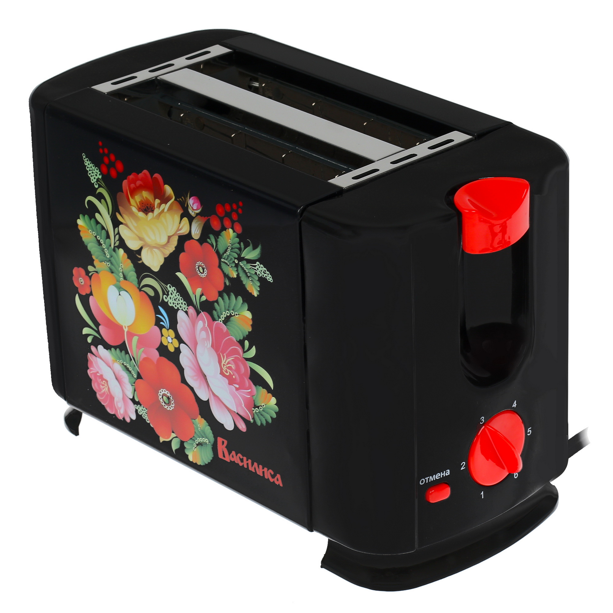 8100033 Тостер Василиса ВА-102 Жостово черный STDN-0099249