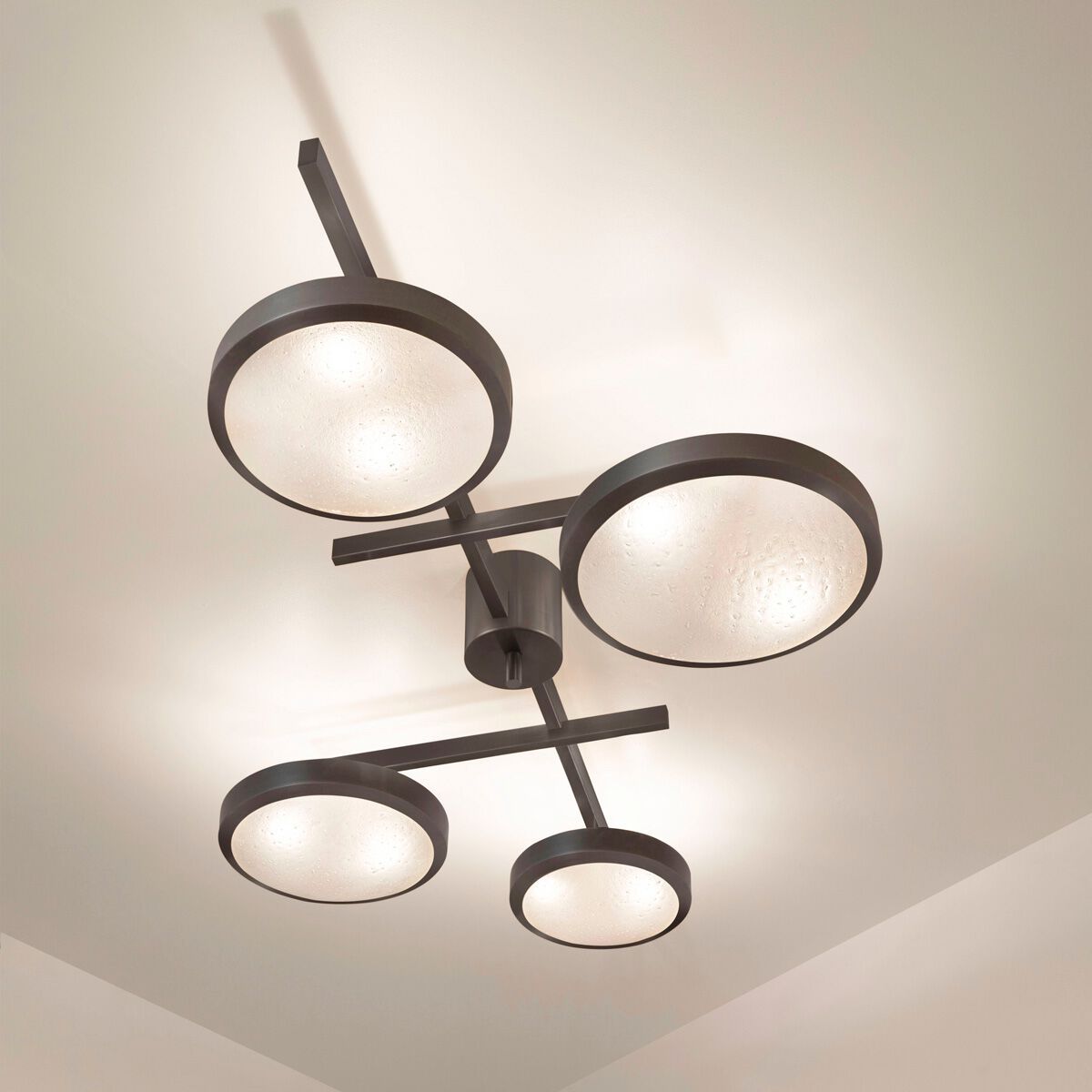 Латунный потолочный светильник GASPARE ASARO TETRIX ARCH-00150871 - Вид №9