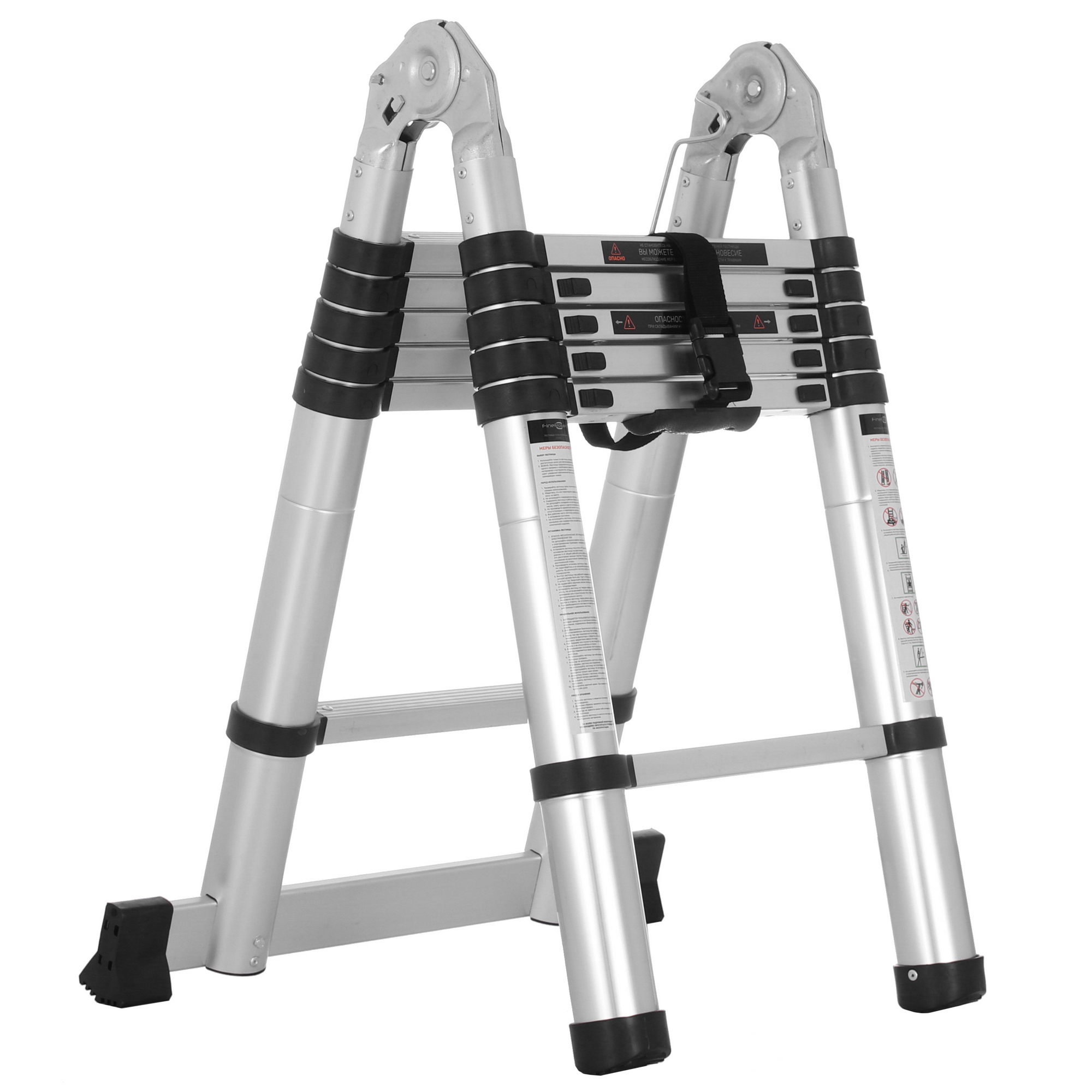Стремянка двухсекционная FinePower ZJ2060 9154240 STDN-0140254 - Вид №3