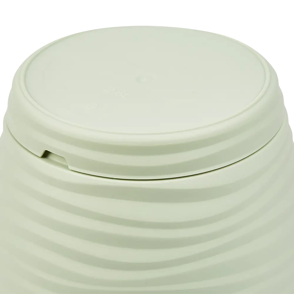 IDI LAND Saffron - стильный цветочный горшок светло-зеленый с поддоном 84533069 STLM-0051416 - Вид №2