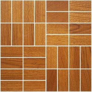 Мозаика и 3D панели из дерева Da Vinci Мозаика Comfort Amber 057 Дуб Селект (Гладкая) 288х288 мм.