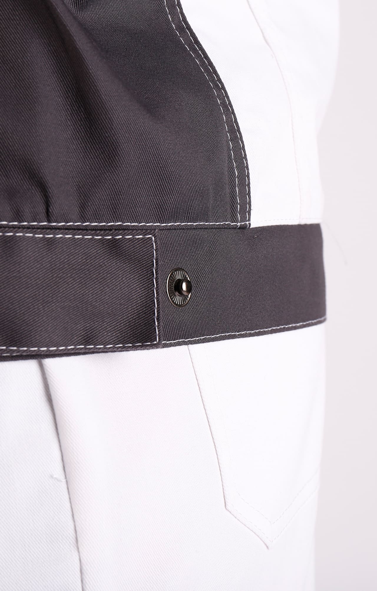 4974833 Костюм  NEW белый графит STATUS  Летняя спецодежда  размер 64-66/170-176  - Вид №22