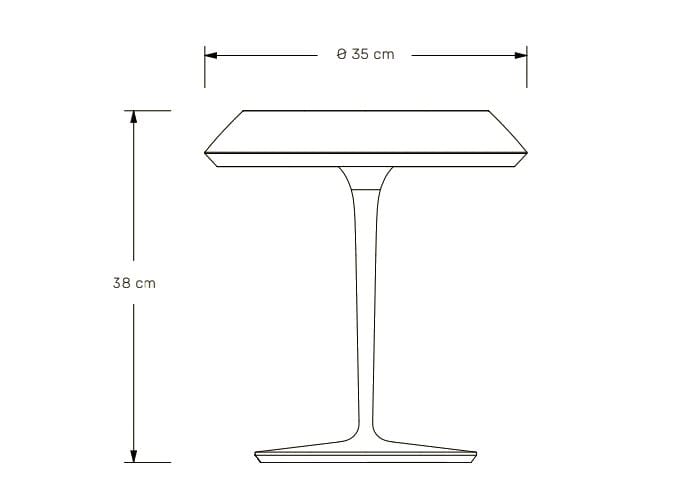 Мраморная светодиодная настольная лампа Maami Home FIORE AZUL ARCH-00046758 - Вид №5