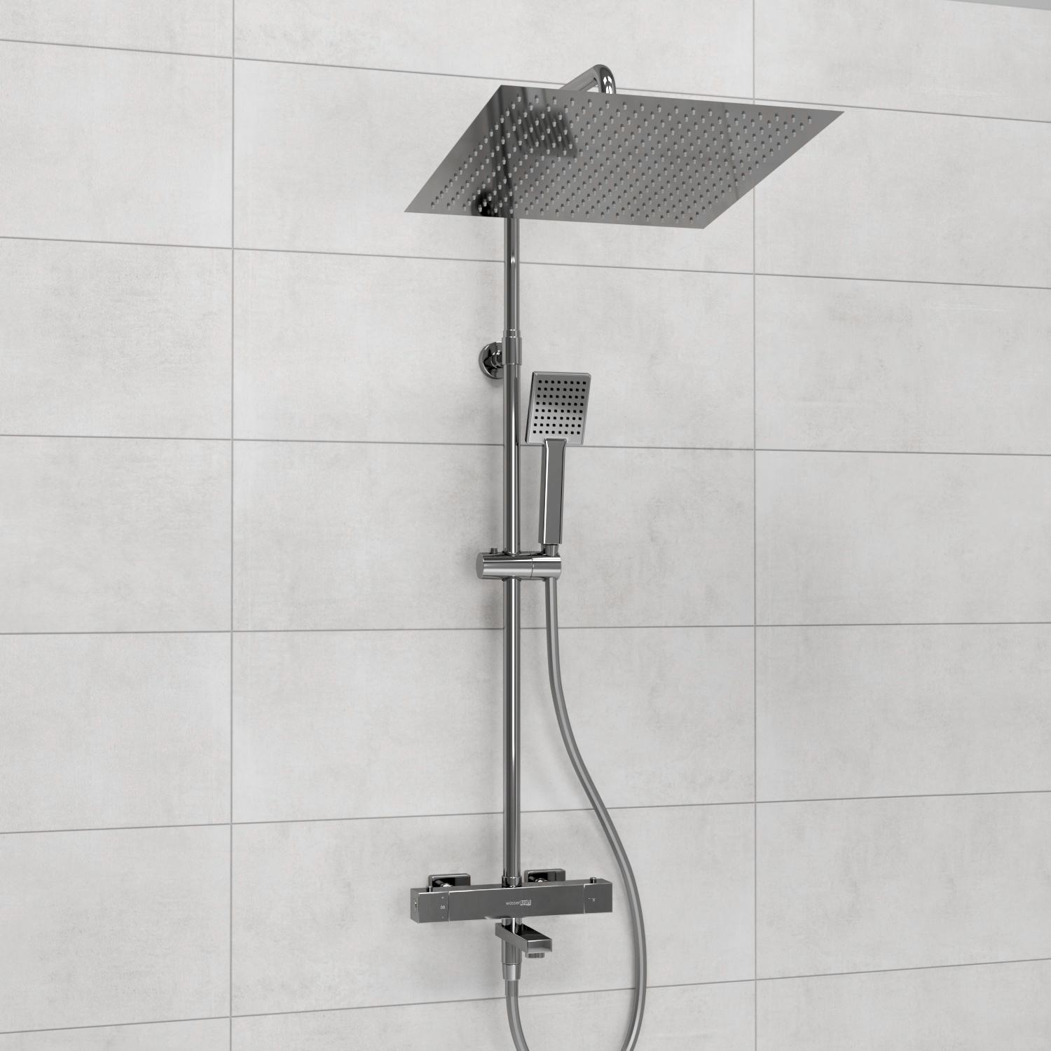 A199.119.141.087.CH Thermo Душевой комплект с термостатическим смесителем WasserKRAFT 