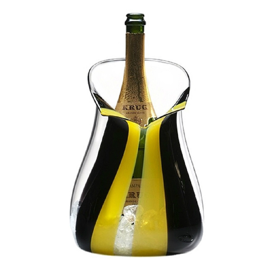 R071025S2 Ведро для шампанского Хрустальное Riedel Австрия  - Вид №1