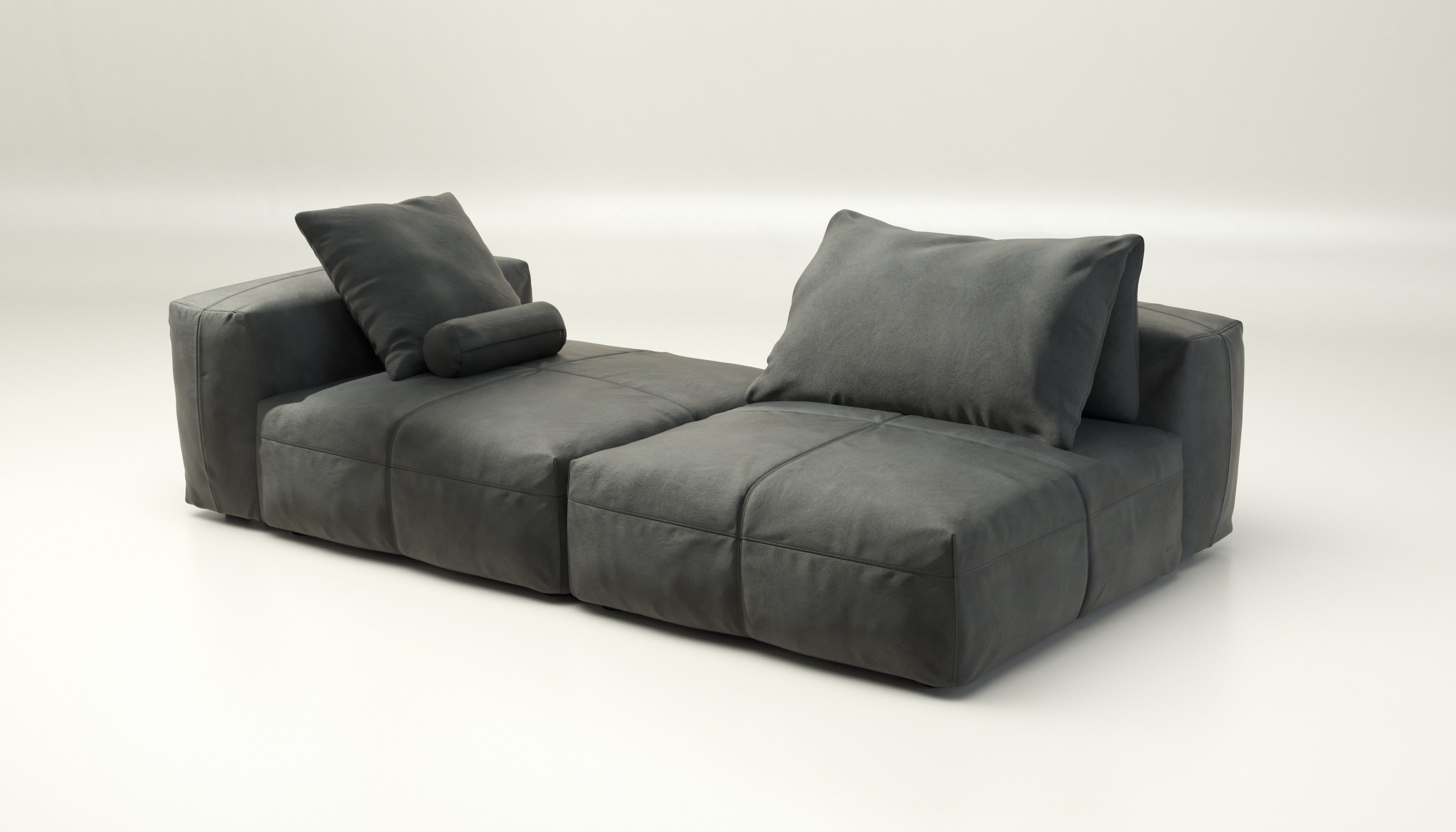 Кожаный модульный диван vetsak Leather ARCH-00022427 - Вид №11