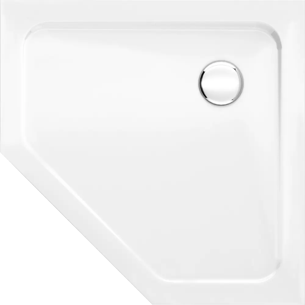 Душевой поддон BLB U HG пятиугольный сталь 90x90 см Без серии STLM-2122325 - Вид №1