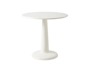 Круглый стальной обеденный стол