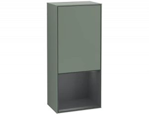 Villeroy&Boch Шкаф Боковой Прямоугольная версия F550HGGM Finion Olive Matt Lacquer