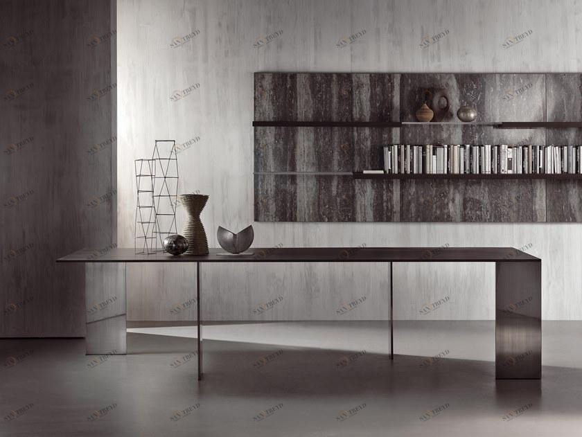 ACERBIS Прямоугольный стол из стали и дерева sun-id-1352109