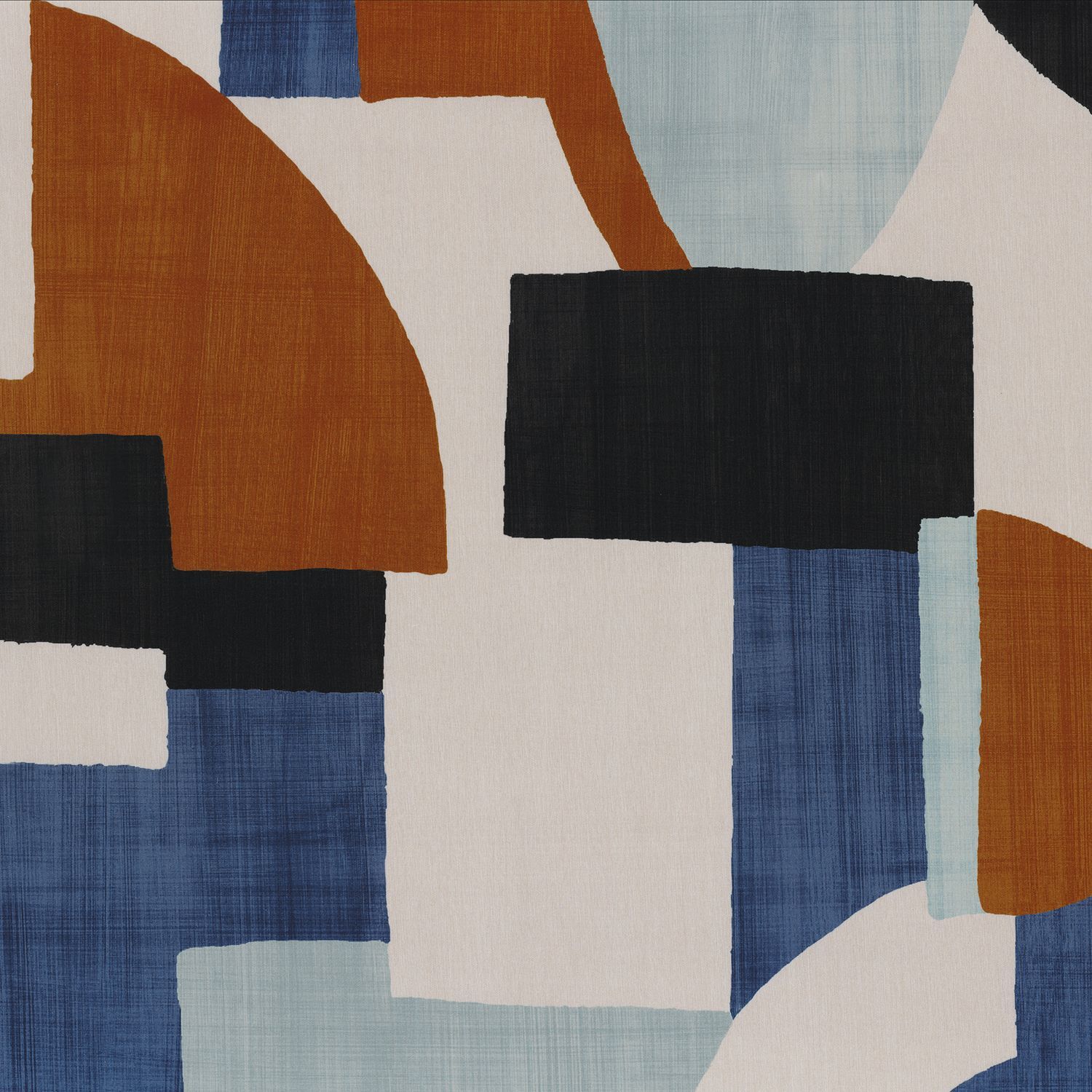 Ткань для штор с графическим рисунком Casamance Avant première ARCH-00119181 - Вид №3