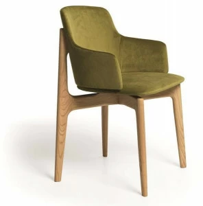 Very Wood Стул с обивкой и подлокотниками