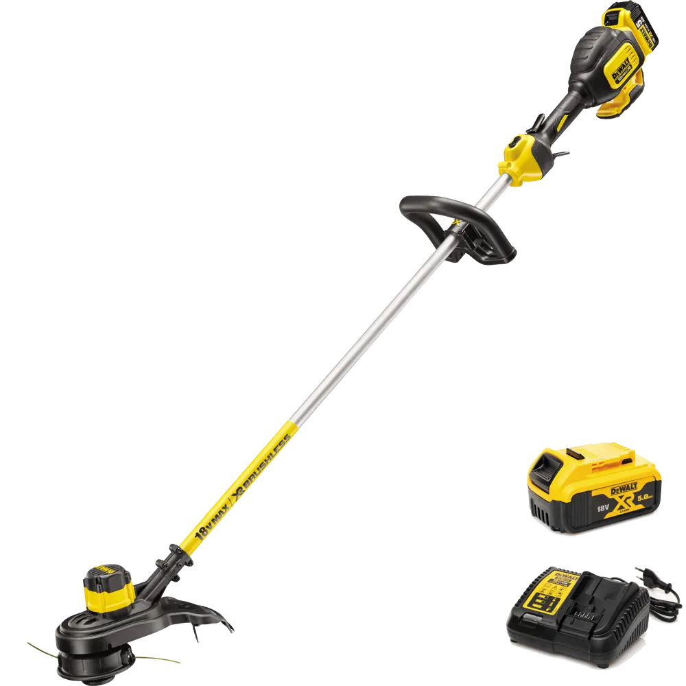 Триммер аккумуляторный бесщёточный Dewalt DCM561P1S-QW 18 В АКБ и ЗУ входит в комплект 82824024 STLM-2031861 