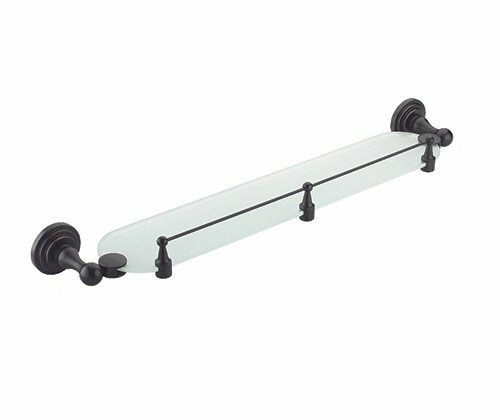 Isar K-7344 (ранее К-7324) Полка стеклянная с бортиком Santreyd  - Вид №1