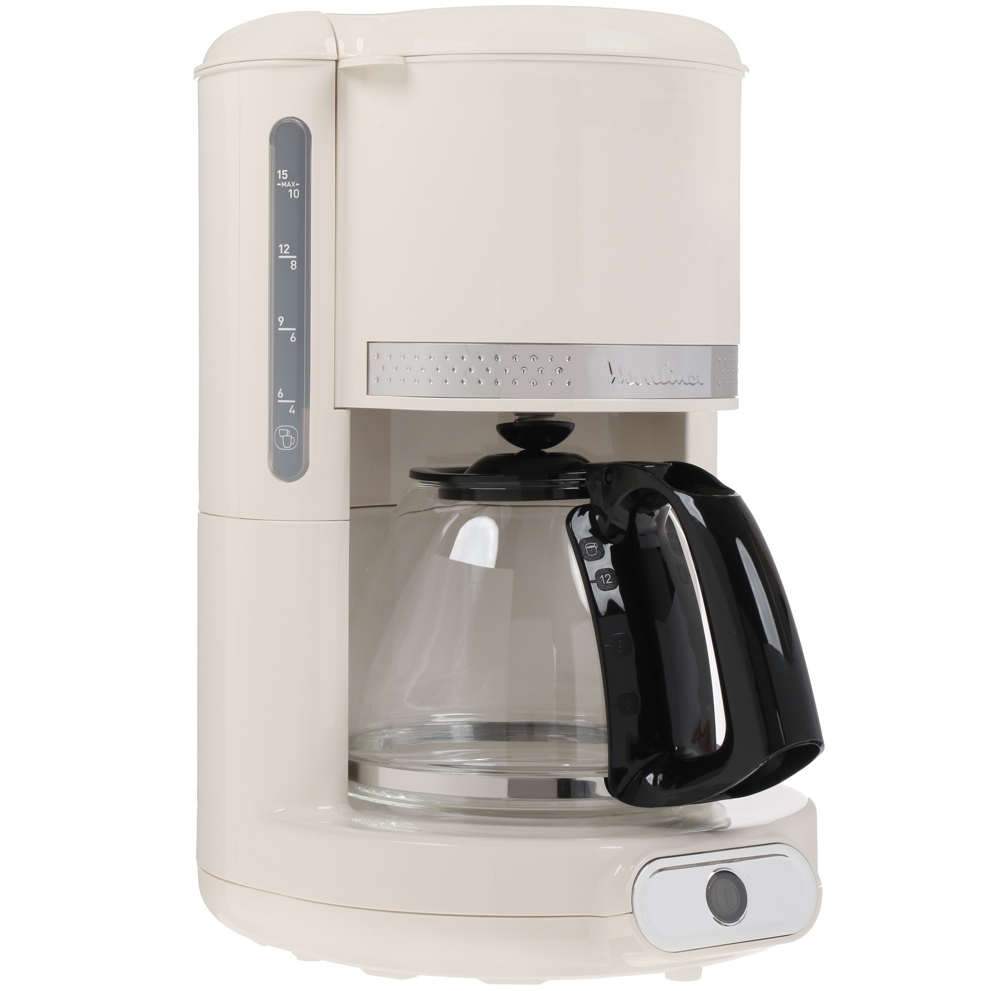 1662182 Кофеварка капельная Moulinex Soleil FG385A30 бежевый STDN-0046478