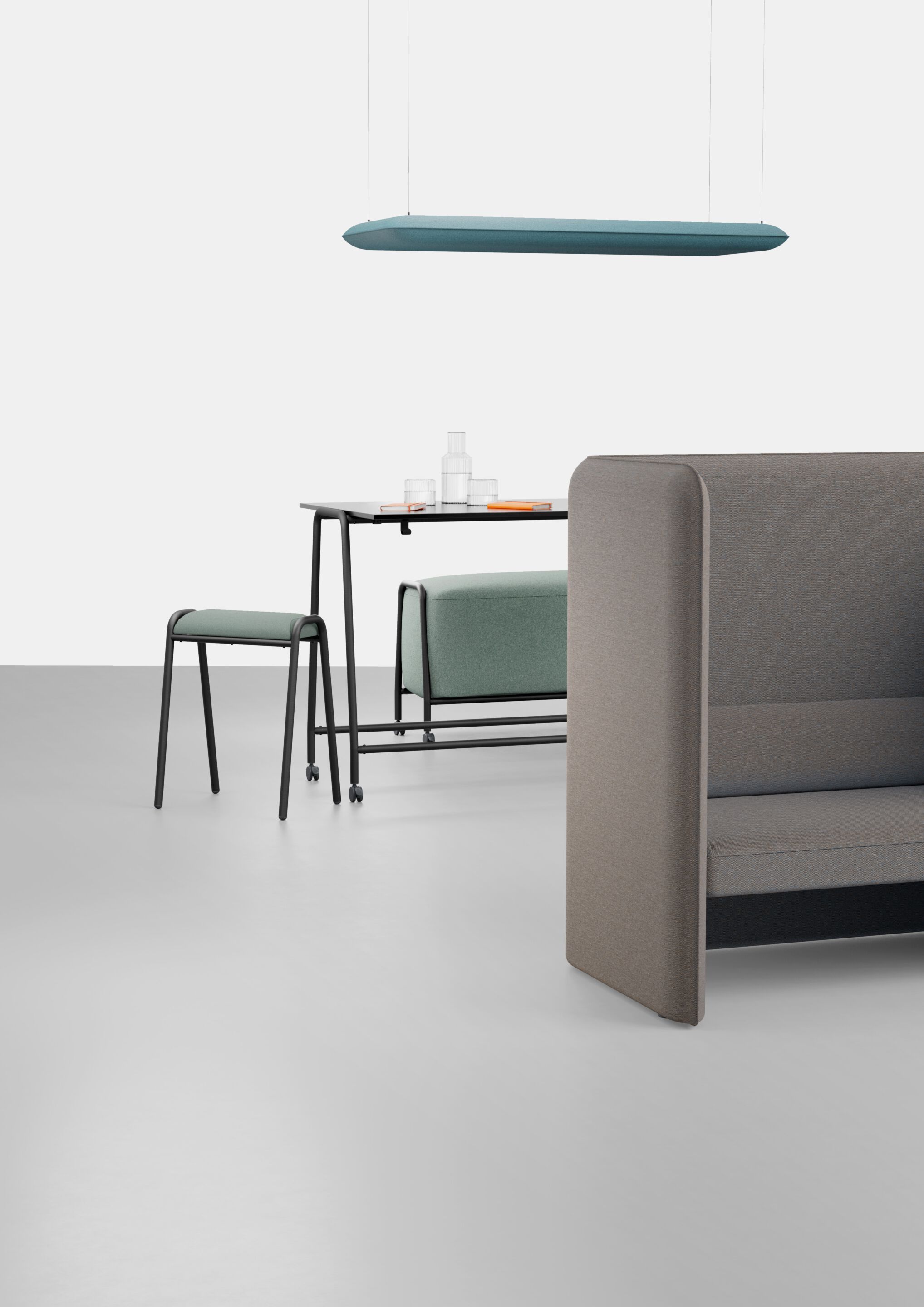 Акустическая подвесная панель из ткани IBEBI Kumo ARCH-00050825 - Вид №3