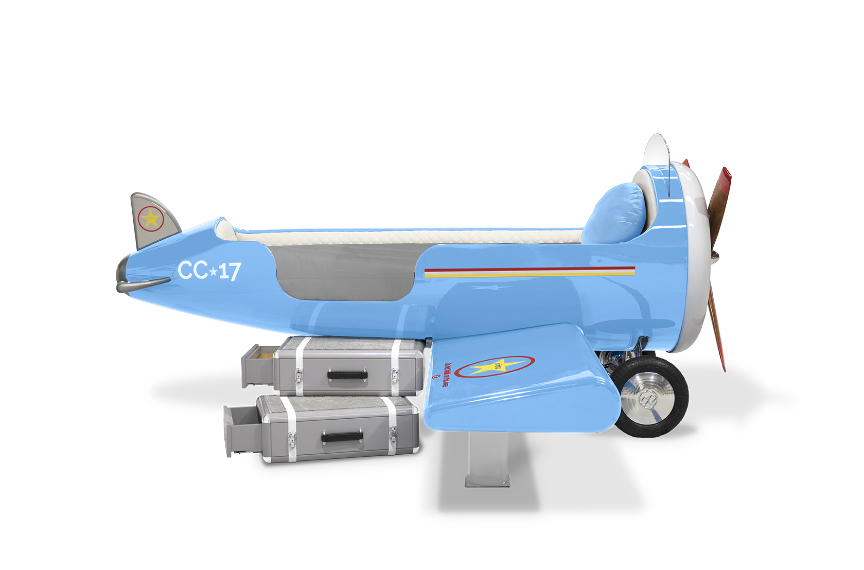 CIST20 Детская кровать самолет Sky One Circu  - Вид №3