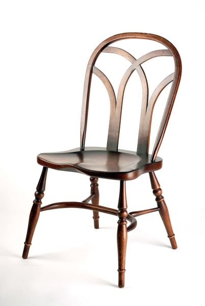 W520 Готический стул Interlace Windsor ijlbrown  - Вид №2