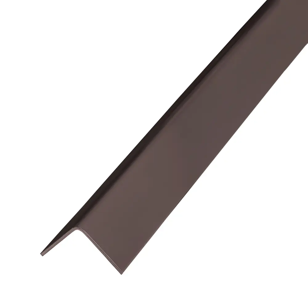 Угол ПВХ наружный 2700x20x20 мм венге матовый 89431864 STLM-2043616 POLIPLAST 