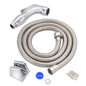 90754480 Гигиенический душ KG-A387 Kit цвет хром, с держателем и шлангом STLM-0368850 KOPFGESCHEIT