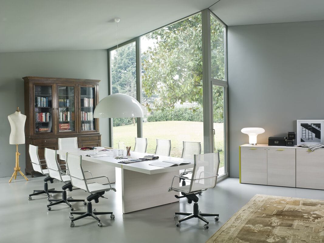 Деревянный прямоугольный стол для совещаний i 4 Mariani ARCH-00112625 - Вид №2