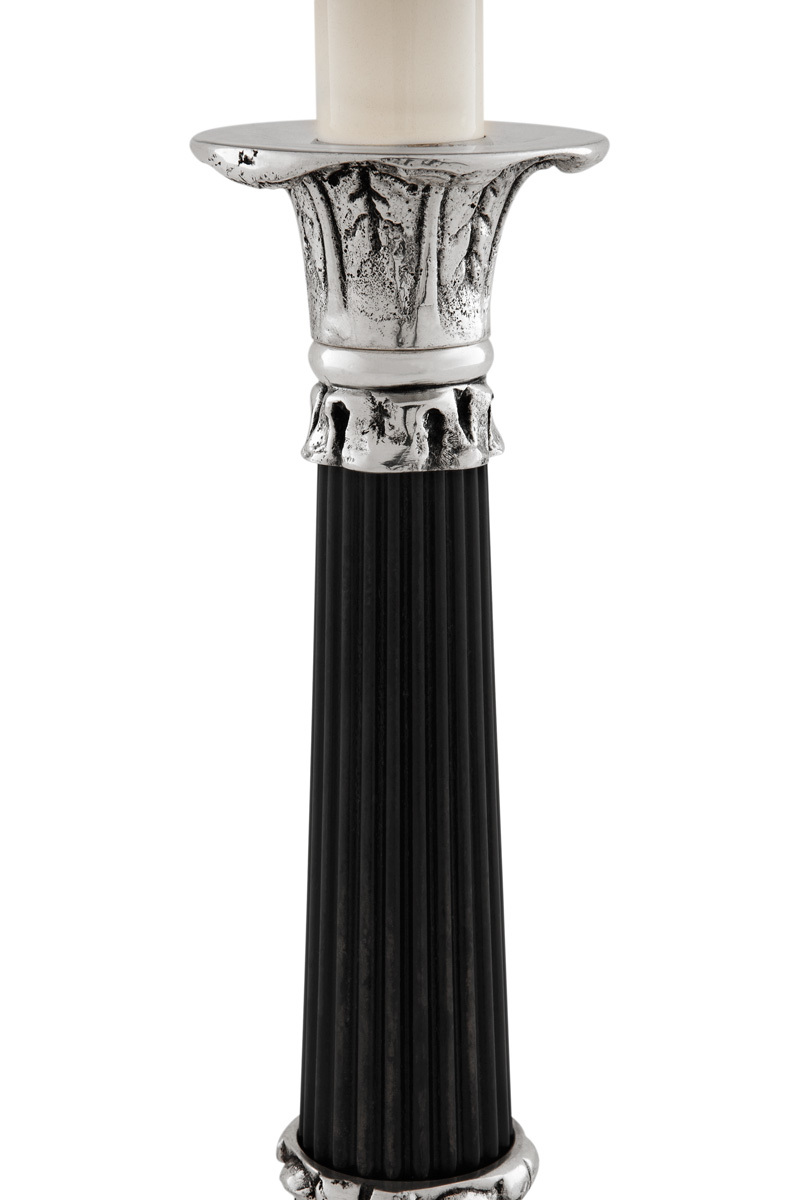 Настольная лампа Perignon от Eichholtz Серебро 109159 EICHHOLTZ КЛАССИЧЕСКИЕ 061645 Белый;серебро  - Вид №7