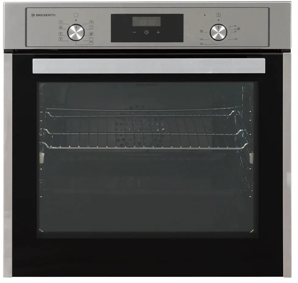 91376701 Электрический духовой шкаф Delvento V6EM59011 59.5x59.5x56.5 см цвет черно-серый STLM-0883082