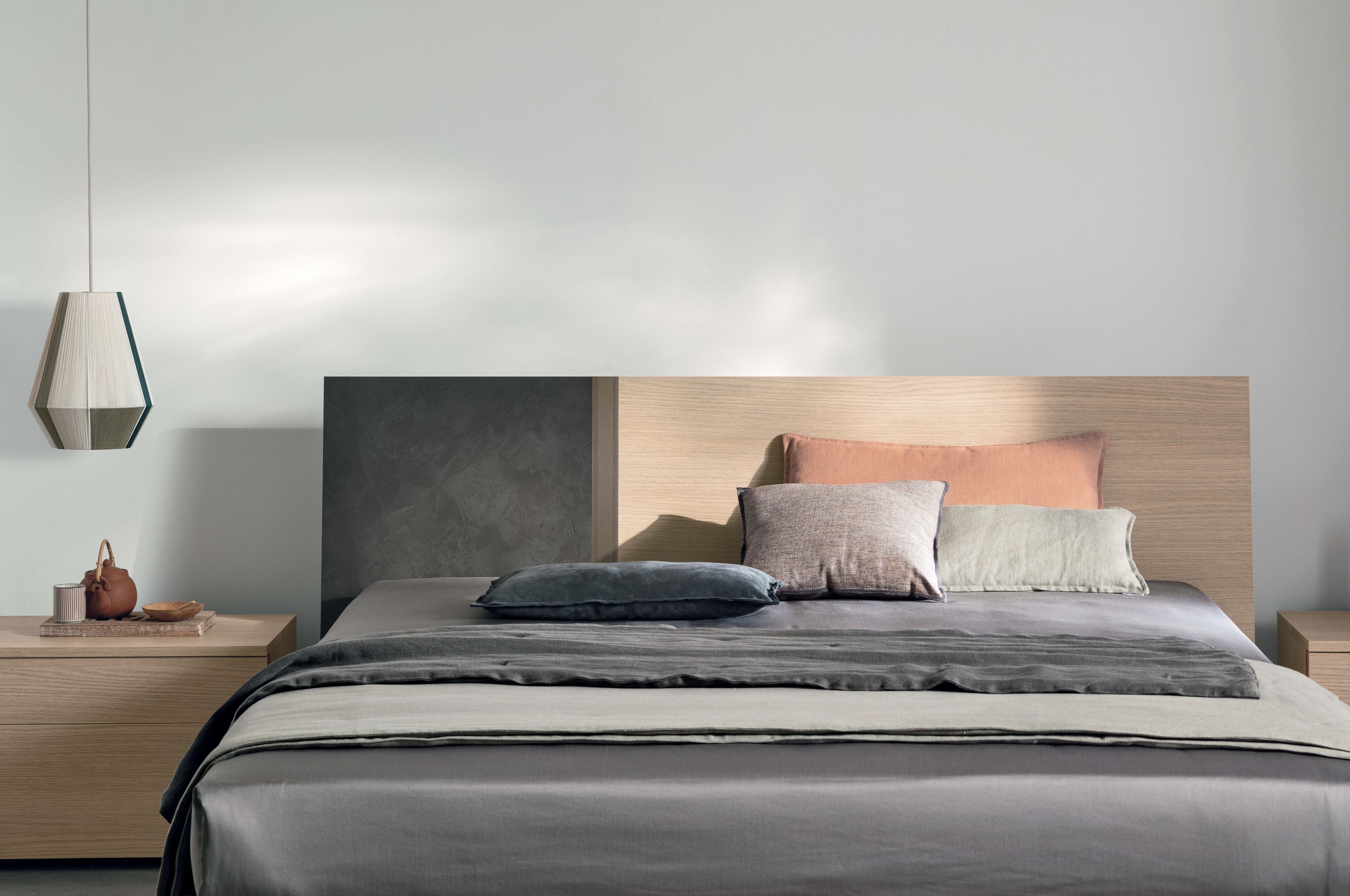 Деревянная двуспальная кровать TOMASELLA KEN ARCH-00126039 - Вид №1