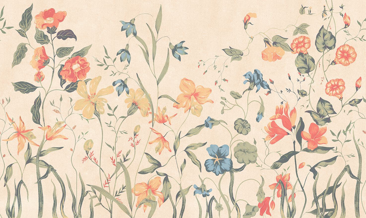 Обои с цветочными мотивами Jannelli&Volpi FLORA ARCH-00100653 - Вид №2