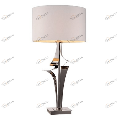Настольная лампа Large Aurora от RVAstley 5051 RVASTLEY ИНТЕРЬЕРНЫЕ 061746 Белый;хром 