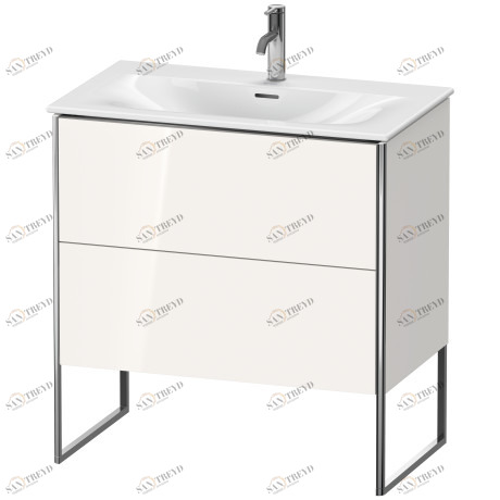 XS452408585 XSquare Тумбочка напольная Белый глянцевый лак Duravit
