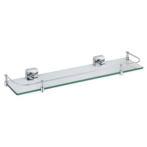 93817454 Полка стеклянная с ограничителем FX-61303B Kvadro STLM-0575714 FIXSEN