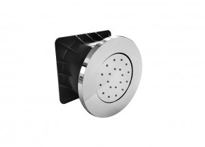 8055  Боковая форсункарегулируемая ABS хром система от известкового налета впуск 1/2'' встроенная часть в комплекте Fantini Rubinetti ДУШЕВЫЕ СТОЙКИ