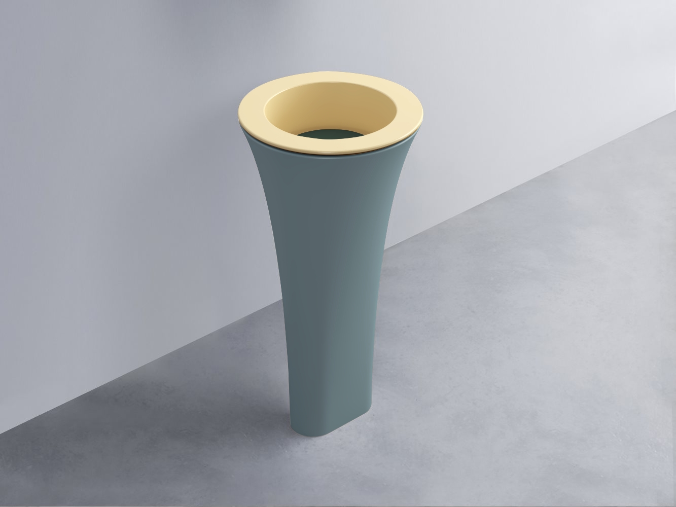 AMLA45-CN+AMPILT-MU+AMCOLT-PL Раковина Amedeo Tondo отдельностоящая cielo Enjoy + Amedeo Ceramica Cielo