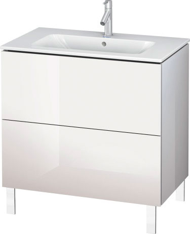 LC662601414 L-Cube Тумбочка напольная Терра, декор Duravit - Вид №1