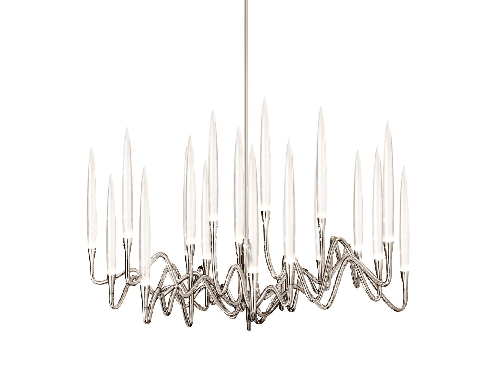 Латунная светодиодная люстра Il Pezzo Mancante кусок 3 ARCH-00036249 - Вид №3