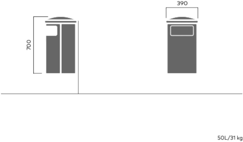 VESTRE Урна для мусора с крышкой City sun-id-1465257 - Вид №16