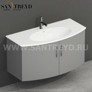 MDMA10Y133 Тумба с двумя створками 98 см серая Globo 4ALL Италия