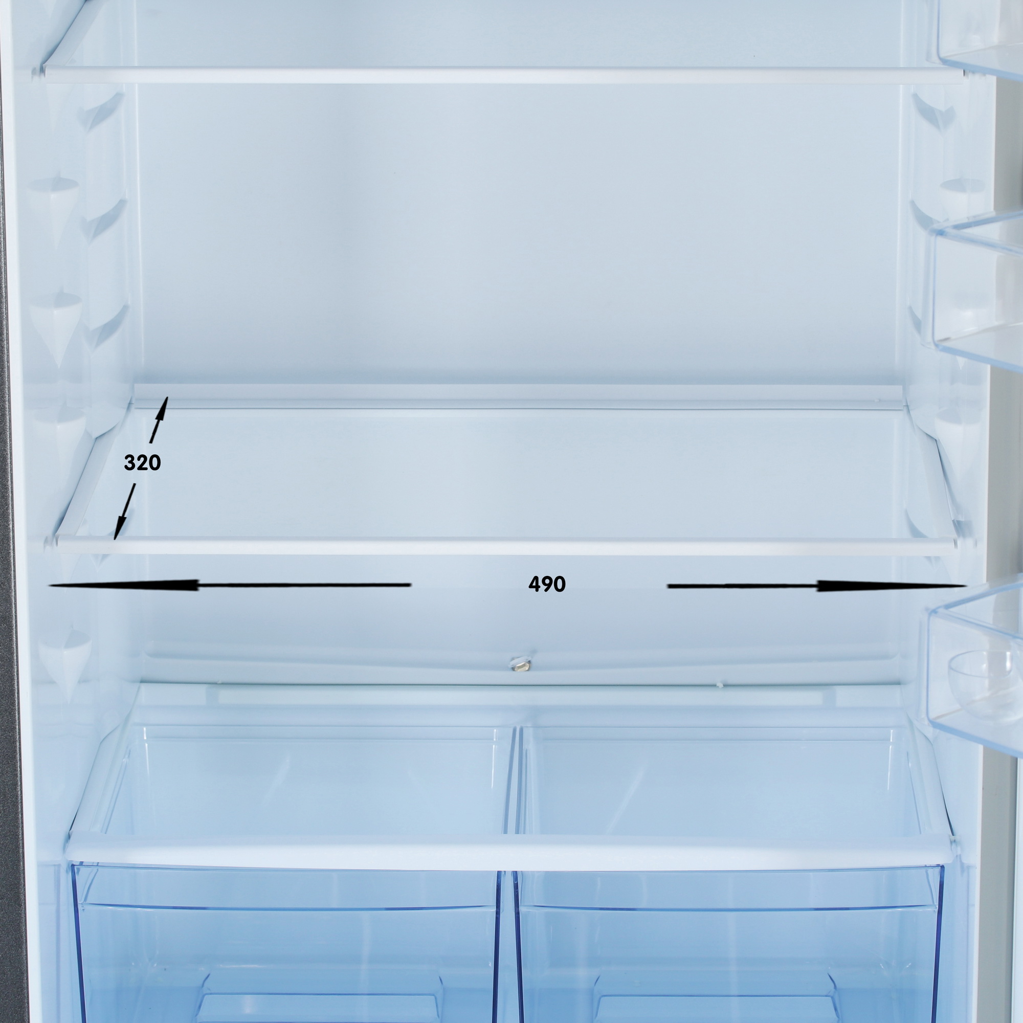 1393749 Холодильник с морозильником   DON R-296 G черный STDN-0114736 - Вид №8