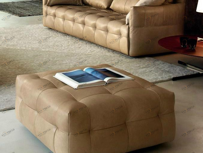 Poltrona Frau Стеганый пуф La collezione - divani e poltrone sun-id-1390487