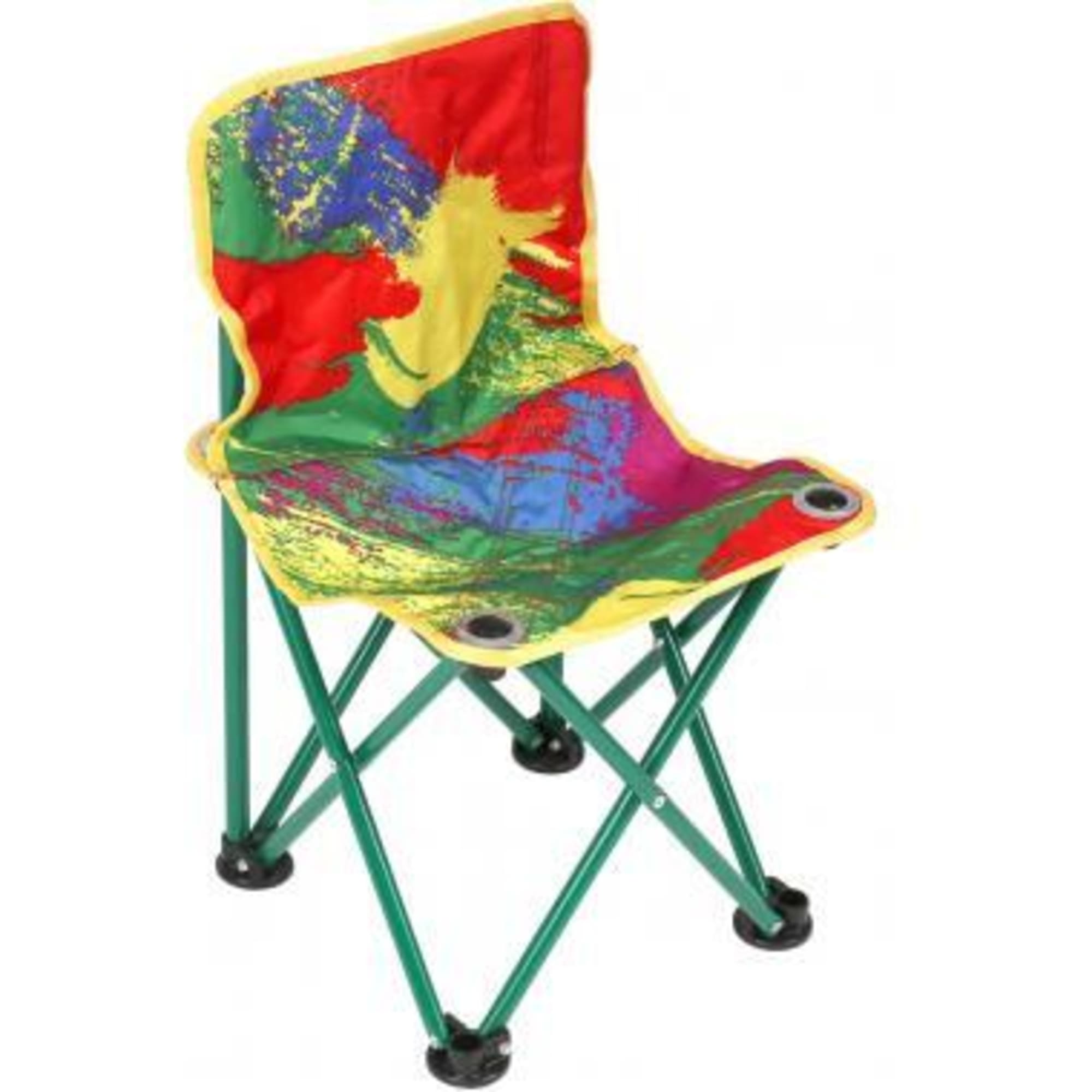 85122904 Стул туристический детский складной ПСПД/2 29x29 см металл/текстиль мультиколор Santreyd 