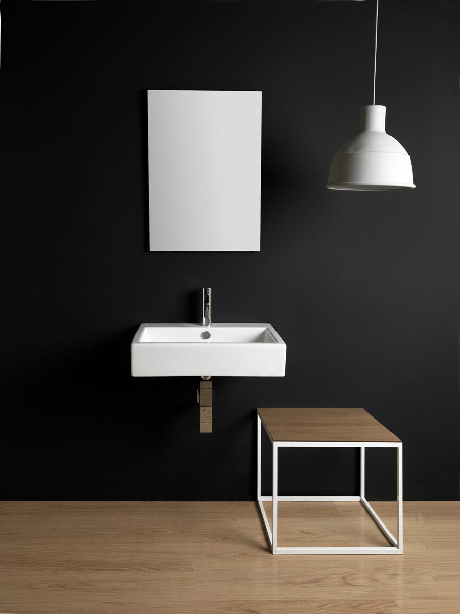 QULAV8019 Подвесная раковина настенная GSG CERAMIC Quad - Вид №2