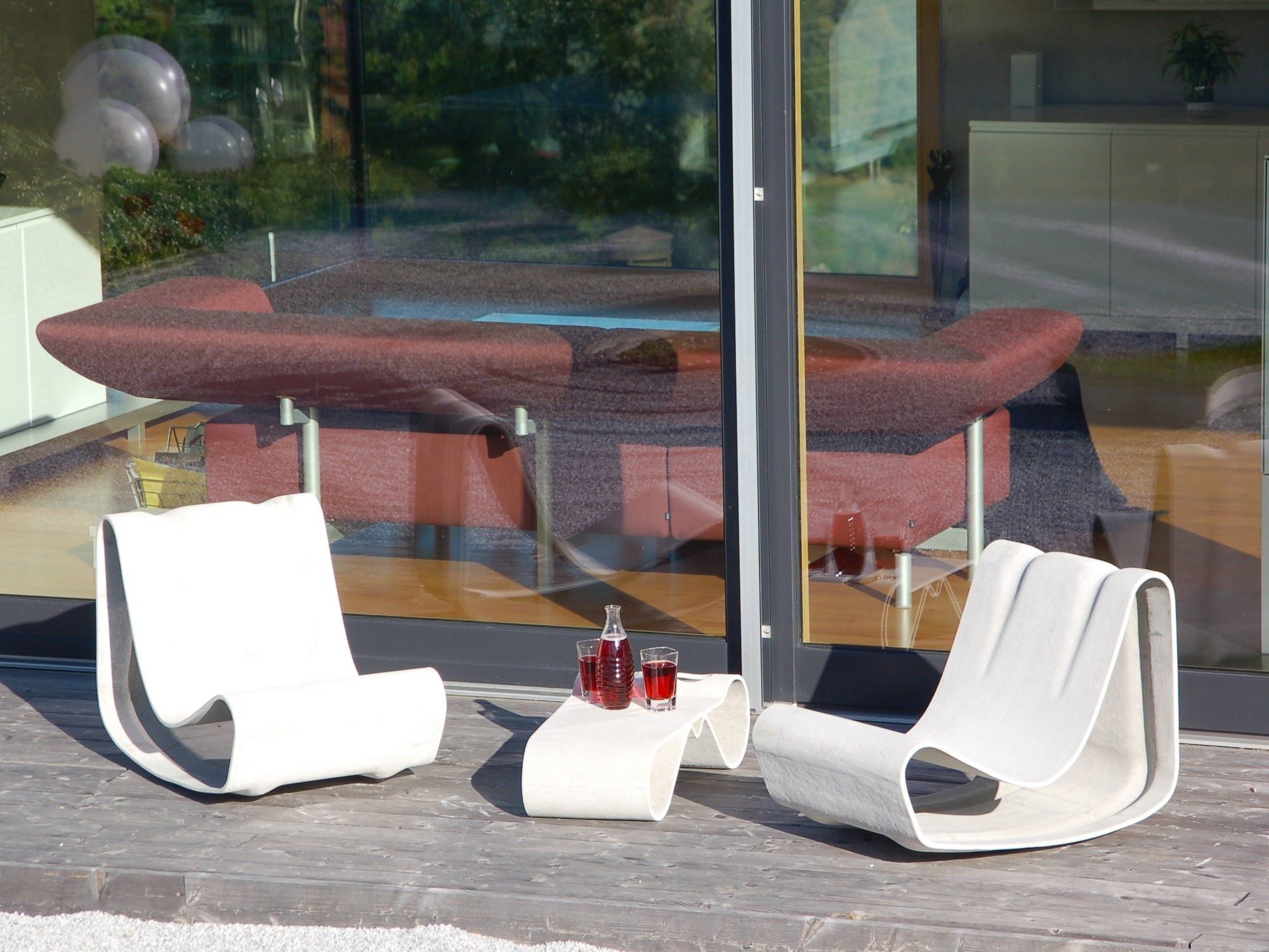 Бетонное садовое кресло SWISSPEARL дизайн ARCH-00114173 - Вид №17