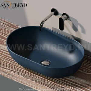 AP62A7016 Накладная раковина на столешницу  овальная Ceramica Flaminia App