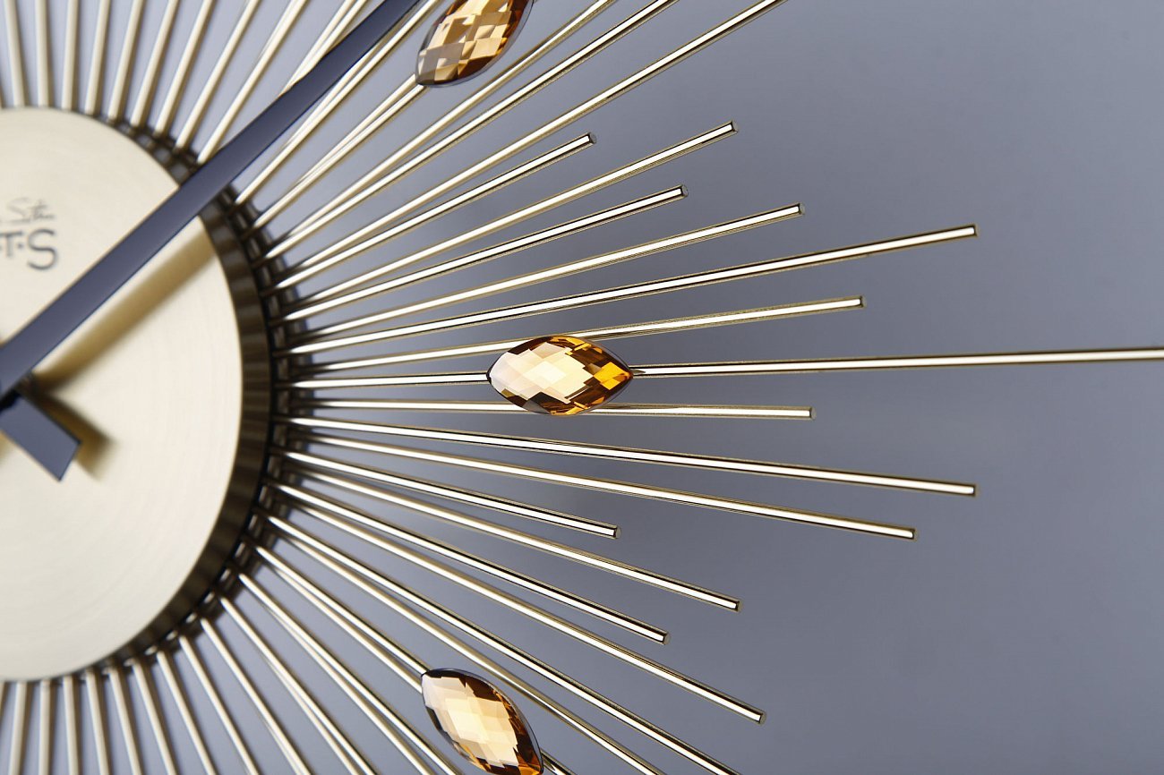 Часы-солнце настенные золотые Tomas Stern 8057 TOMAS STERN СОЛНЦЕ 00-3872762 Золото  - Вид №1