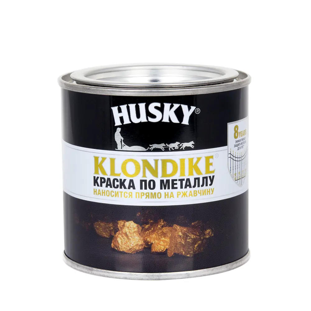 Краска Husky Klondike для металла с защитой от ржавчины 0.25 л 84391766 STLM-0049016 - Вид №1