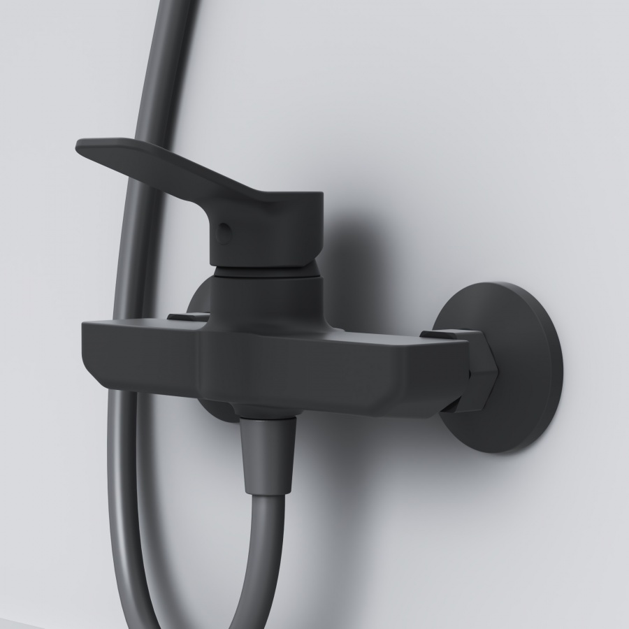 F85A20022 смеситель для душа черный шт. AM.PM X-Joy  - Вид №3
